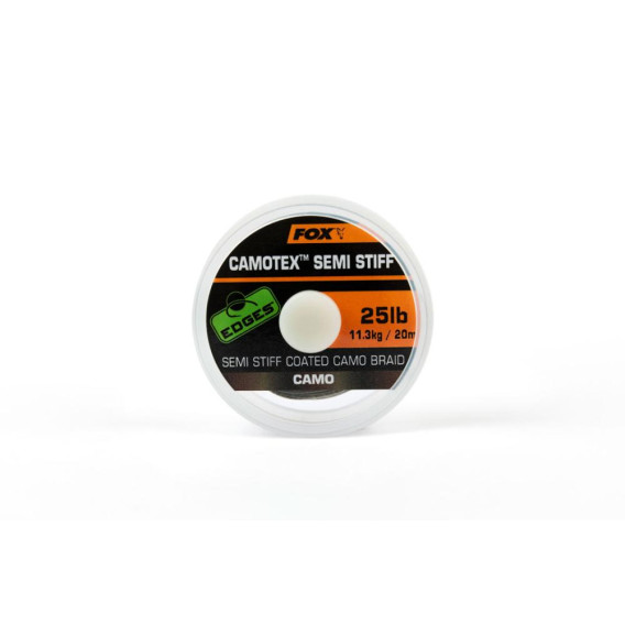 FOX Camotex Semi Stiff 25lb - náväzcová šnúrka