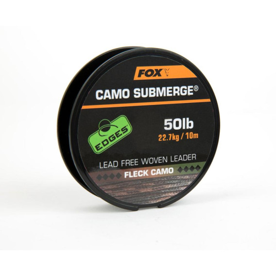 FOX Submerge Camo 50lb - bezolovená šnúra