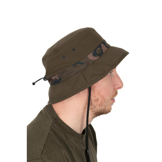 FOX Khaki/Camo Boonie Hat - klobúk