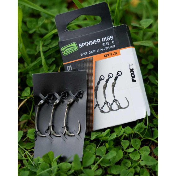 FOX Essentials Spinner Rigs Size 5 - ronnie montáže