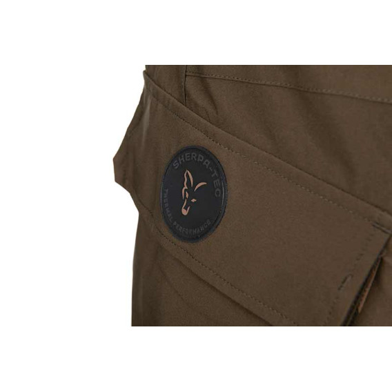 FOX Khaki Sherpa Tec Sallopettes - zateplené nohavice