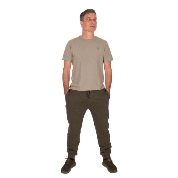 FOX Collection Sherpa Joggers Green/Black - zateplené tepláky