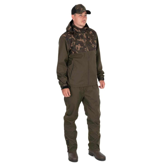 FOX Camo/Khaki RS 10K Trousers - nepremokavé nohavice