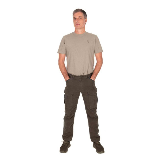 FOX Khaki HD Combat Trousers - nohavice