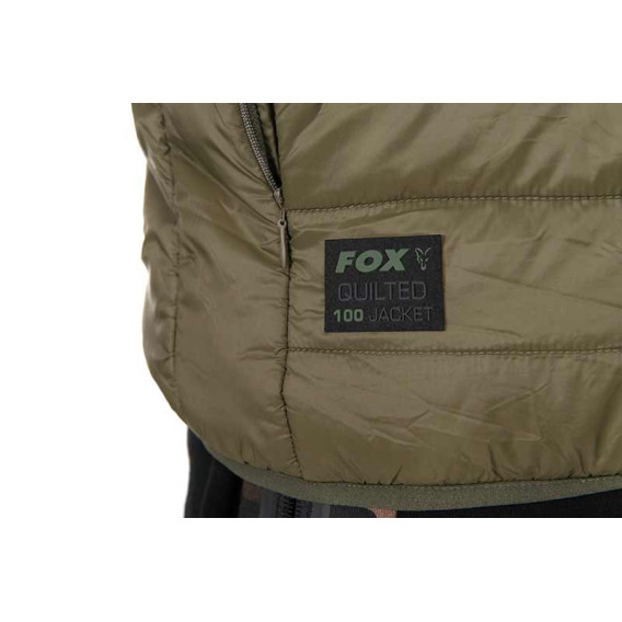 FOX Olive Quilted 100 Jacket - prešívaná bunda