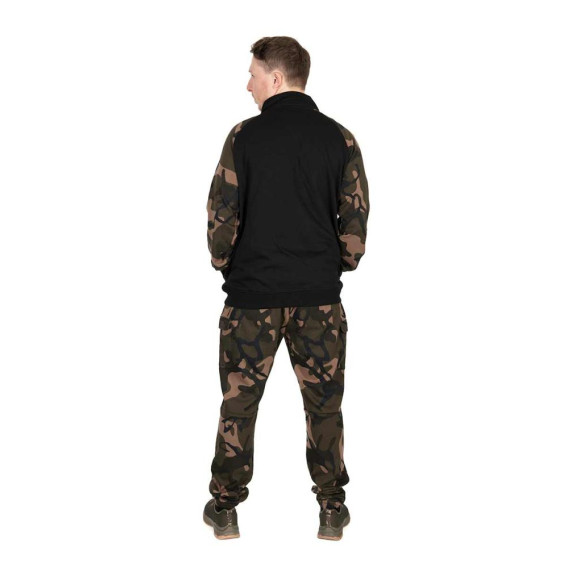 FOX LW Black/Camo Qtr Zip - pulóver