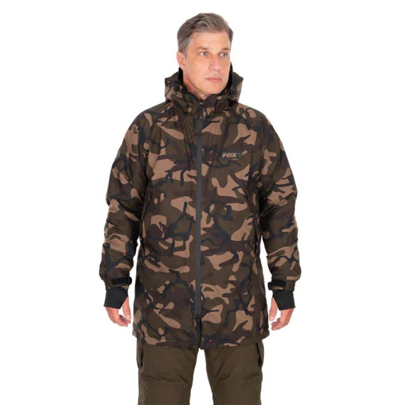 FOX Camo Sherpa Tec 3/4 Jacket - zateplená bunda