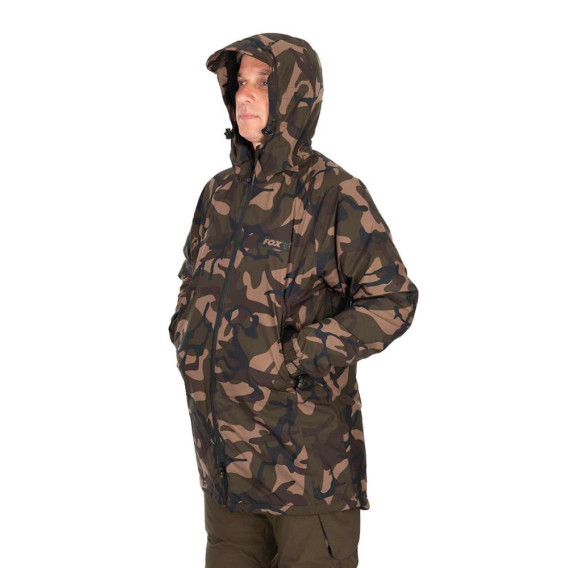 FOX Camo Sherpa Tec 3/4 Jacket - zateplená bunda