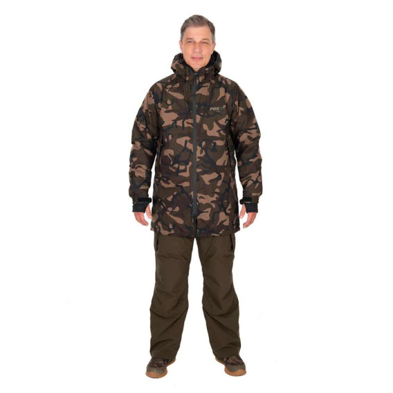 FOX Camo Sherpa Tec 3/4 Jacket - zateplená bunda