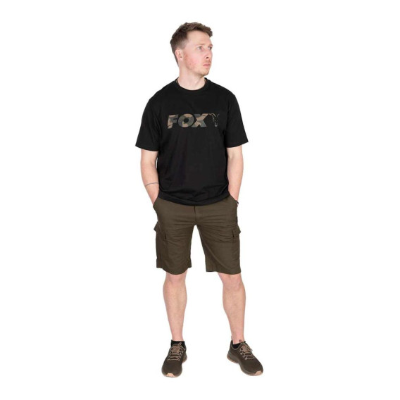 FOX LW Khaki Combat Shorts - kraťasy