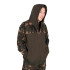 FOX LW Khaki/Camo Split Zip Hoody - mikina