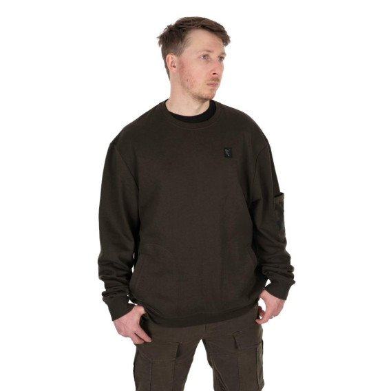 FOX Lightweight Khaki Jumper - pulóver