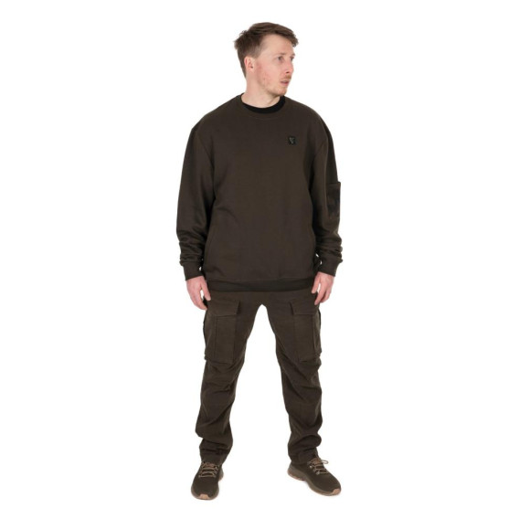 FOX Lightweight Khaki Jumper - pulóver