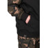 FOX LW BLack/Camo Split Zip Hoody - mikina