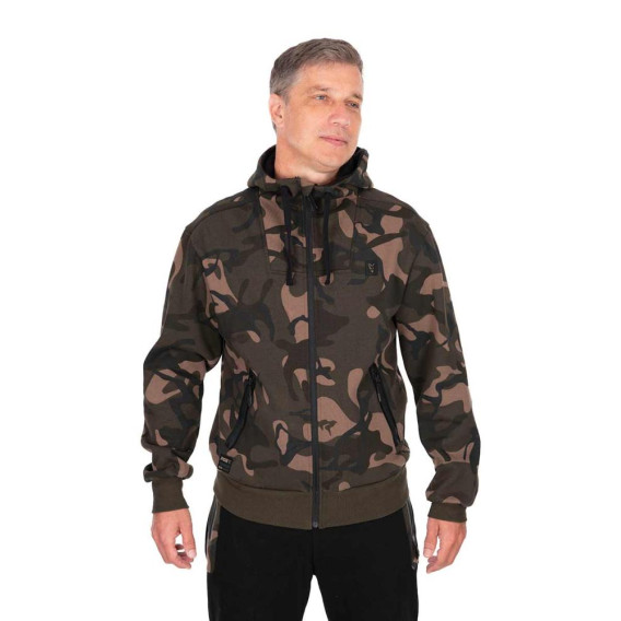 FOX Camo Full Zip Premium 310 Hoodie - mikina