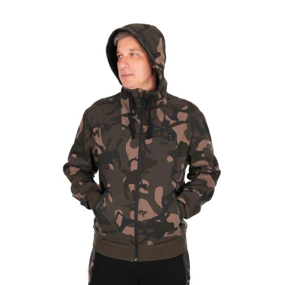 FOX Camo Full Zip Premium 310 Hoodie - mikina