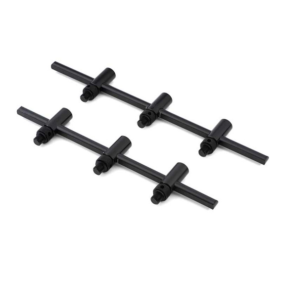 FOX Black Label Slim Adjustable 3 Rod Buzz Bars - hrazdy