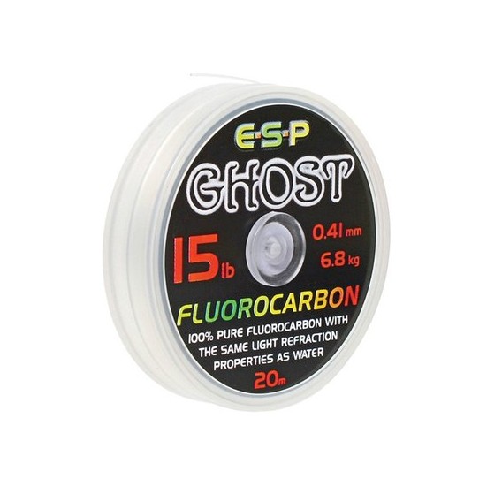 ESP Ghost Fluorocarbon Clear 15lb - fluorokarbón