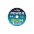 DRENNAN Powergum 14lb Clear - power guma