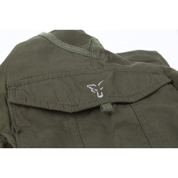 FOX Collection Green/Silver Combat Trousers - nohavice