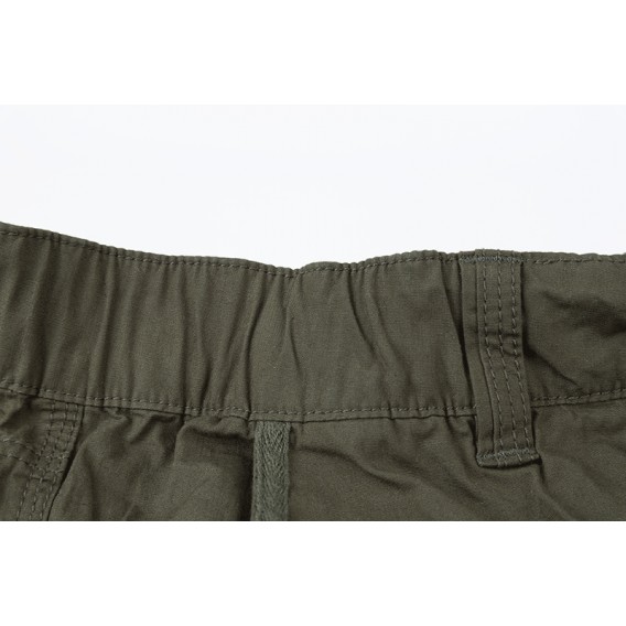 FOX Collection Green/Silver Combat Trousers - nohavice