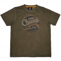 FOX Chunk Stonewash Khaki T-Shirt - tričko