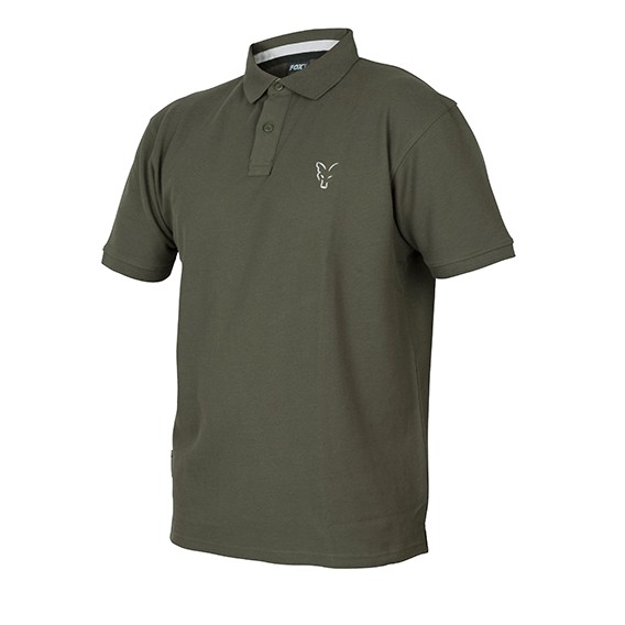 FOX Collection Green/Silver Polo Shirt - polokošeľa