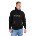 FOX Black/Camo Print High Neck Hoody - mikina