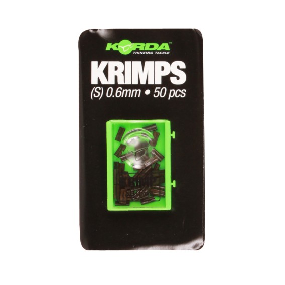 KORDA Spare Krimps 0,6mm - svorky