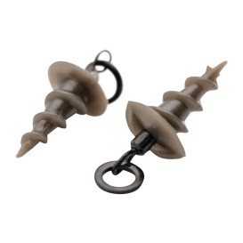 KORDA Micro Ring Swivel Bait Screw Medium - zavrtávacie zarážky