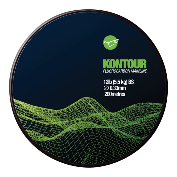 KORDA Kontour Fluorocarbon 12lb - fluorokarbónový vlasec