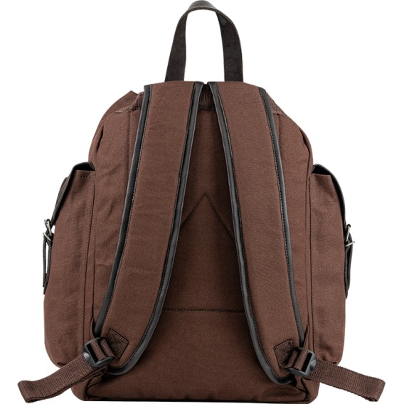 JACK PYKE Canvas Day Pack Brown - ruksak