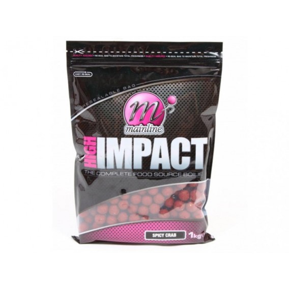 MAINLINE High Impact Boilies Spicy Crab 20mm 1kg