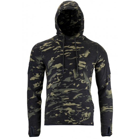 VIPER Fleece Hoodie V-Cam Black - mikina