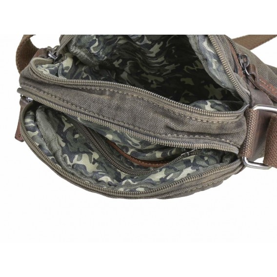 GREENBURRY Aviator Canvas Shoulderbag - taška na rameno