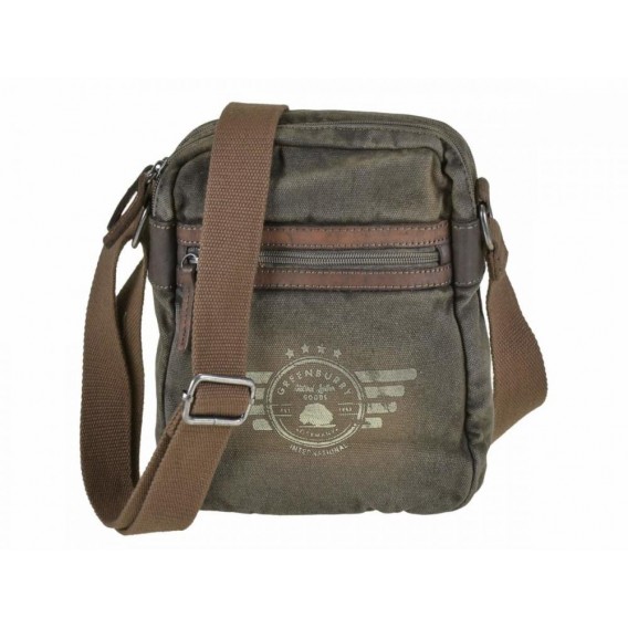 GREENBURRY Aviator Canvas Shoulderbag - taška na rameno