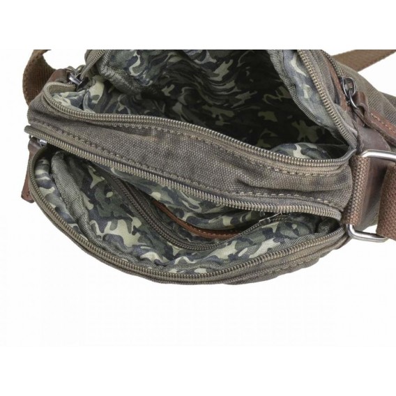 GREENBURRY Aviator Canvas Shoulderbag - taška na rameno