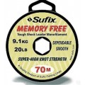 SUFIX Memory Free Shock Leader 70m 0,65mm - šokový vlasec