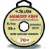 SUFIX Memory Free Shock Leader 70m 0,65mm - šokový vlasec