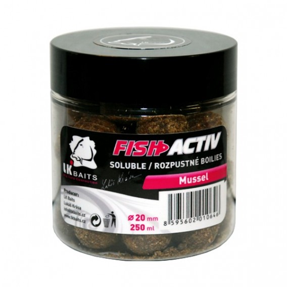 LK BAITS Fish Activ Mussel 250ml 20mm