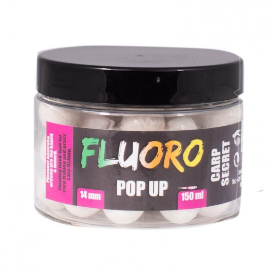 LK BAITS Pop Up Fluoro Carp Secret 14mm 150ml