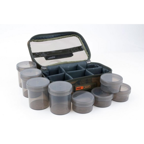 FOX Camolite Glug 8 Pot Case - púzdro s dózami