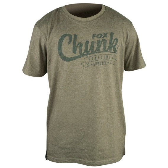 FOX Chunk Stonewash Olive T-Shirt - tričko