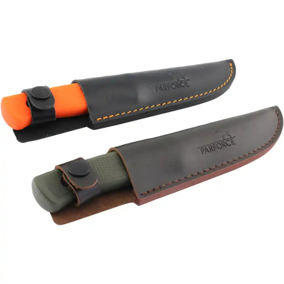 PARFORCE Messer Classic Oliv/Orange - sada nožov