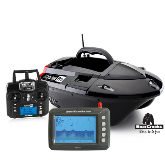 BearCreeks iCatcher Pro Baitboat 5.8 + GPS Autopilot - zavážacia loďka