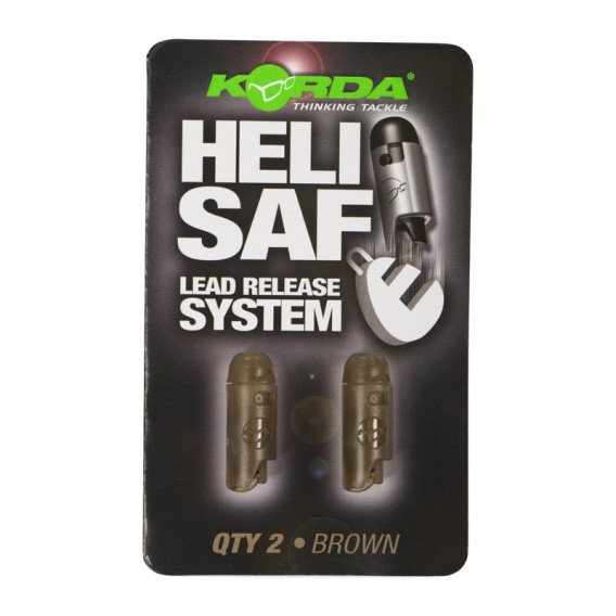 KORDA Heli Safe Green - odpadávacie klipy