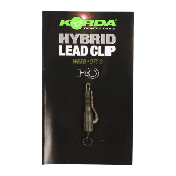 KORDA Hybrid Lead Clips Clay - závesné klipy