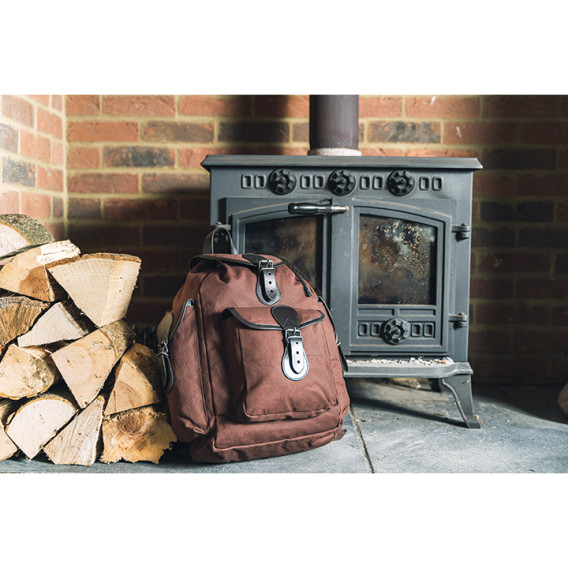 JACK PYKE Canvas Day Pack Brown - ruksak