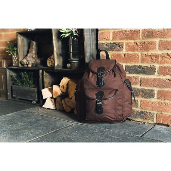 JACK PYKE Canvas Day Pack Brown - ruksak