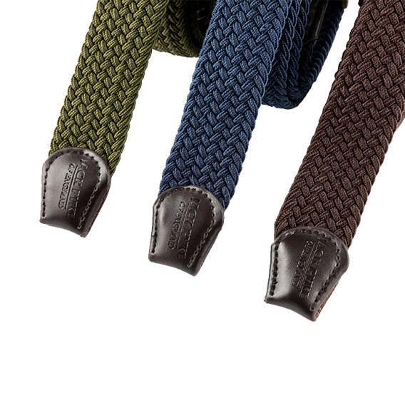 JACK PYKE Countryman Elasticated Belt Green - opasok